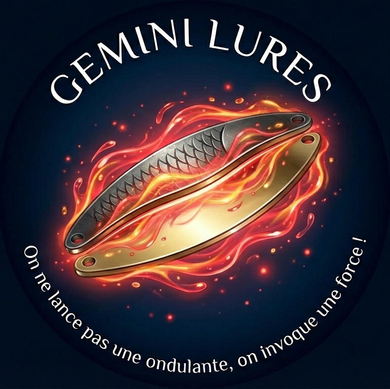 Gemini Lures Gemini Lures cuiller ondulante innovante pour truite saumon carnassiers