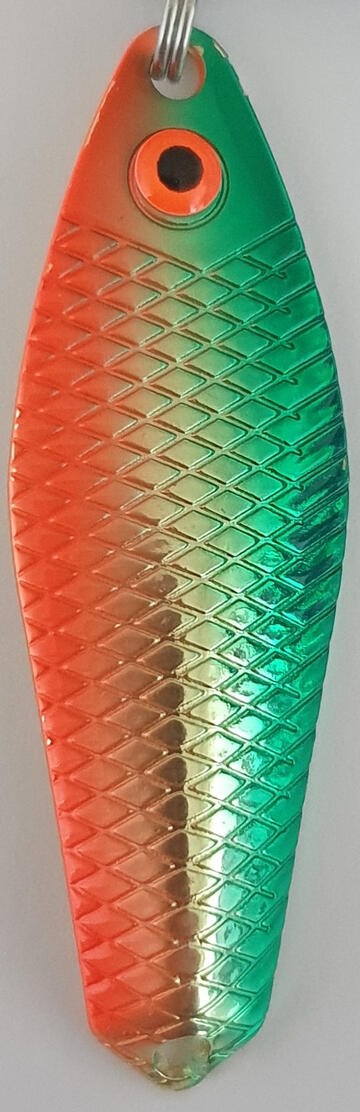 Cuiller ondulante truite Cuiller ondulante Gemini Lures double tôle Attractant