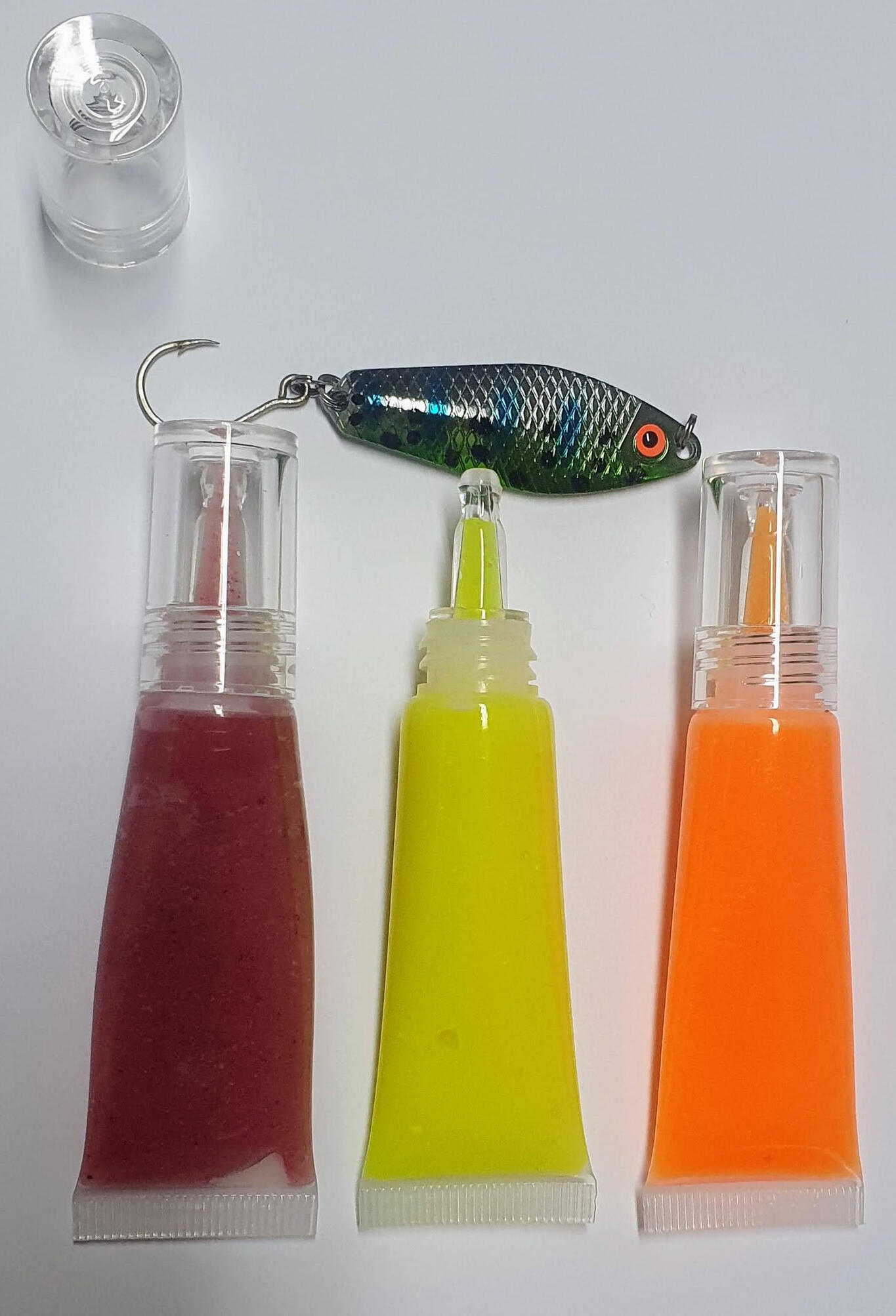 Truite01 Cuiller ondulante Gemini Lures double tôle Attractant