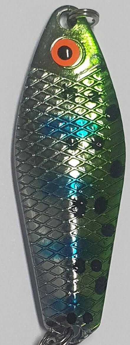 Cuiller ondulante truite saumon Cuiller ondulante Gemini Lures double tôle Attractant